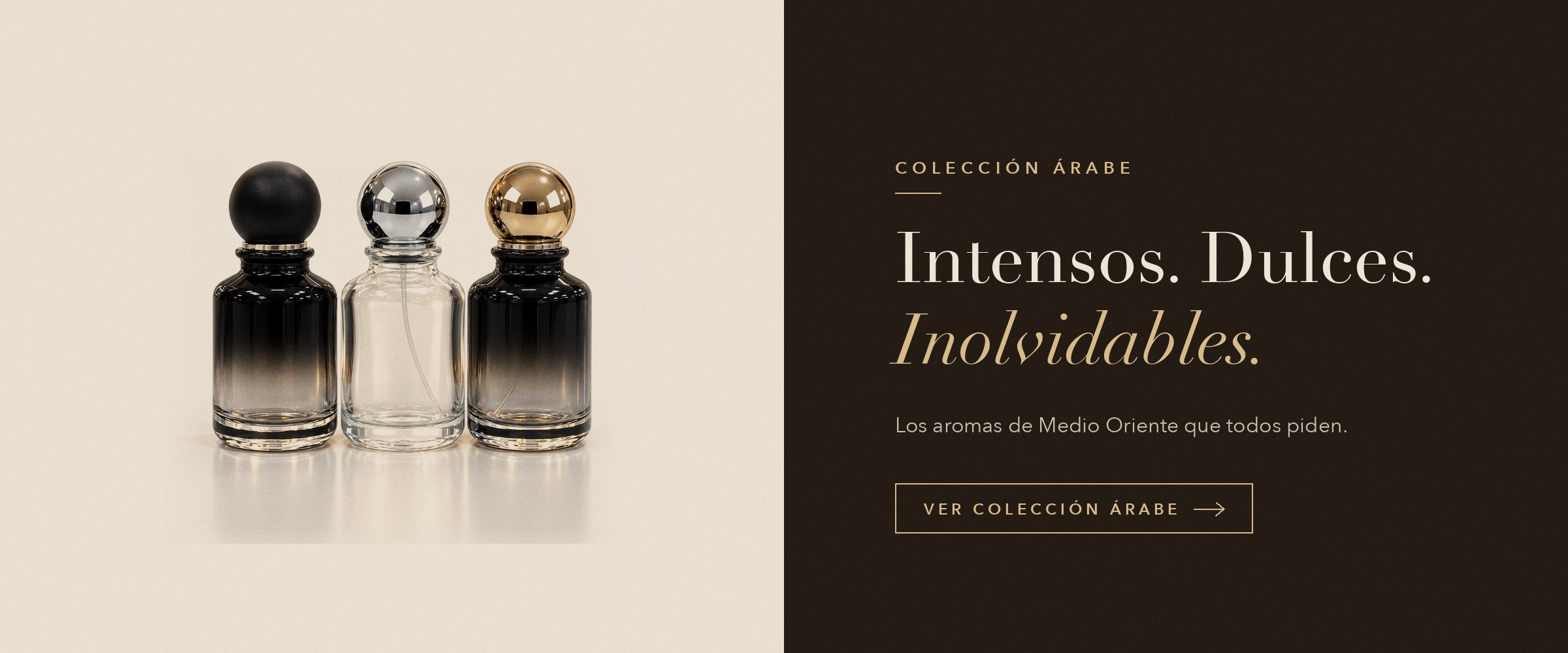 Colección árabe: intensos, dulces e inolvidables