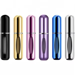 Perfumeros portátiles de colores